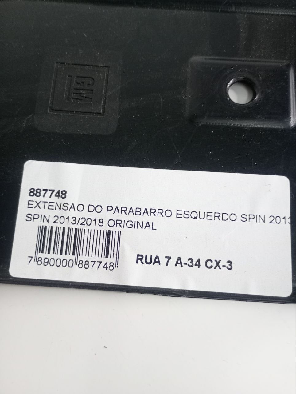 Extensao Parabarro Diant Esq Chevrolet Spin 2013/2018 -