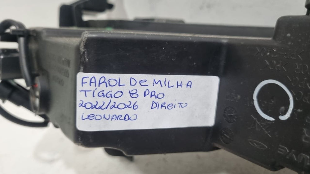 Farol de Milha Diant Dir Chery Tiggo 8 Pro 2022/2026