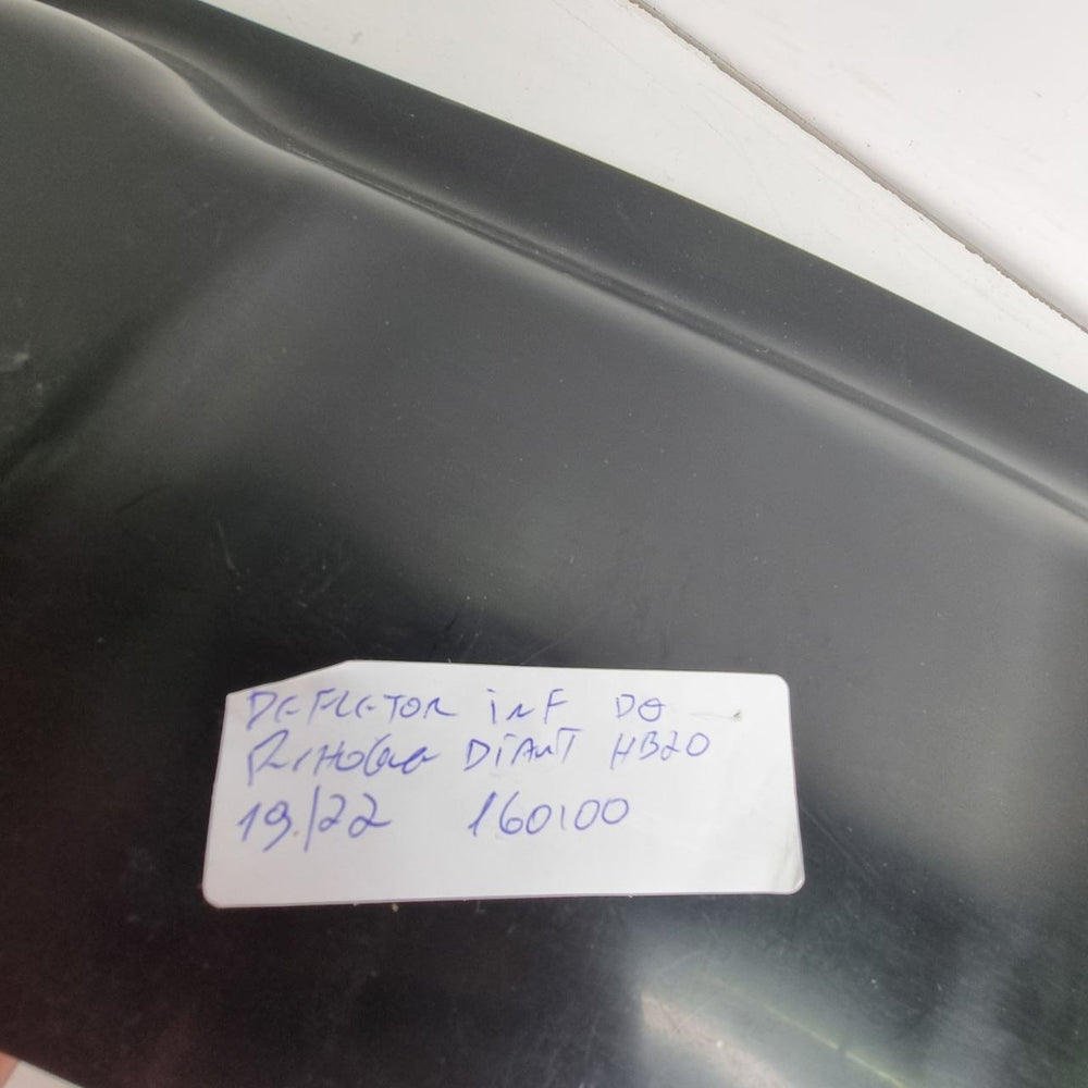 Defletor Inferior Parachoque Dianteiro Hyundai HB20 2019/2022 Novo