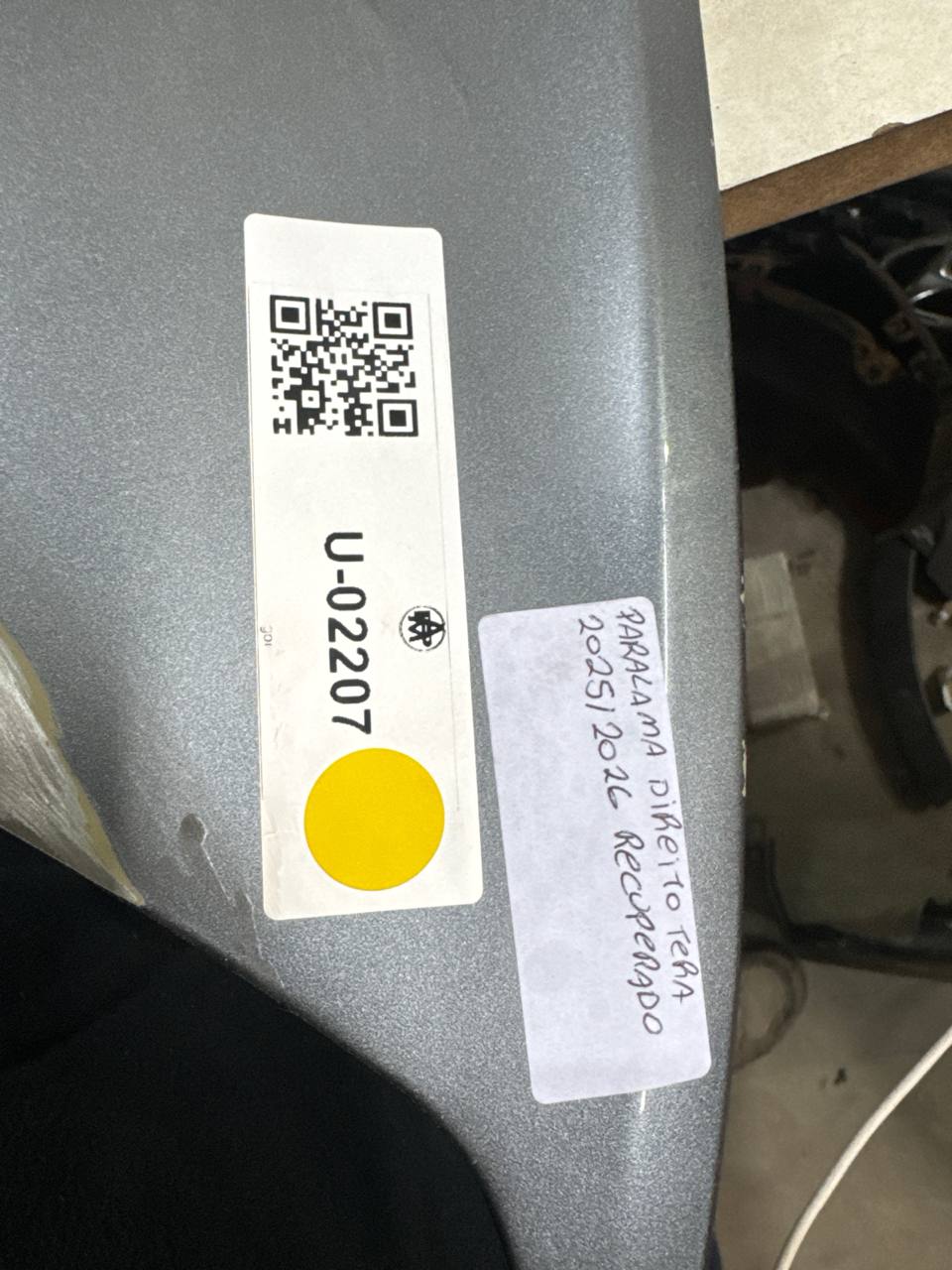 Paralama Dir Tera 2021/2026 Usado