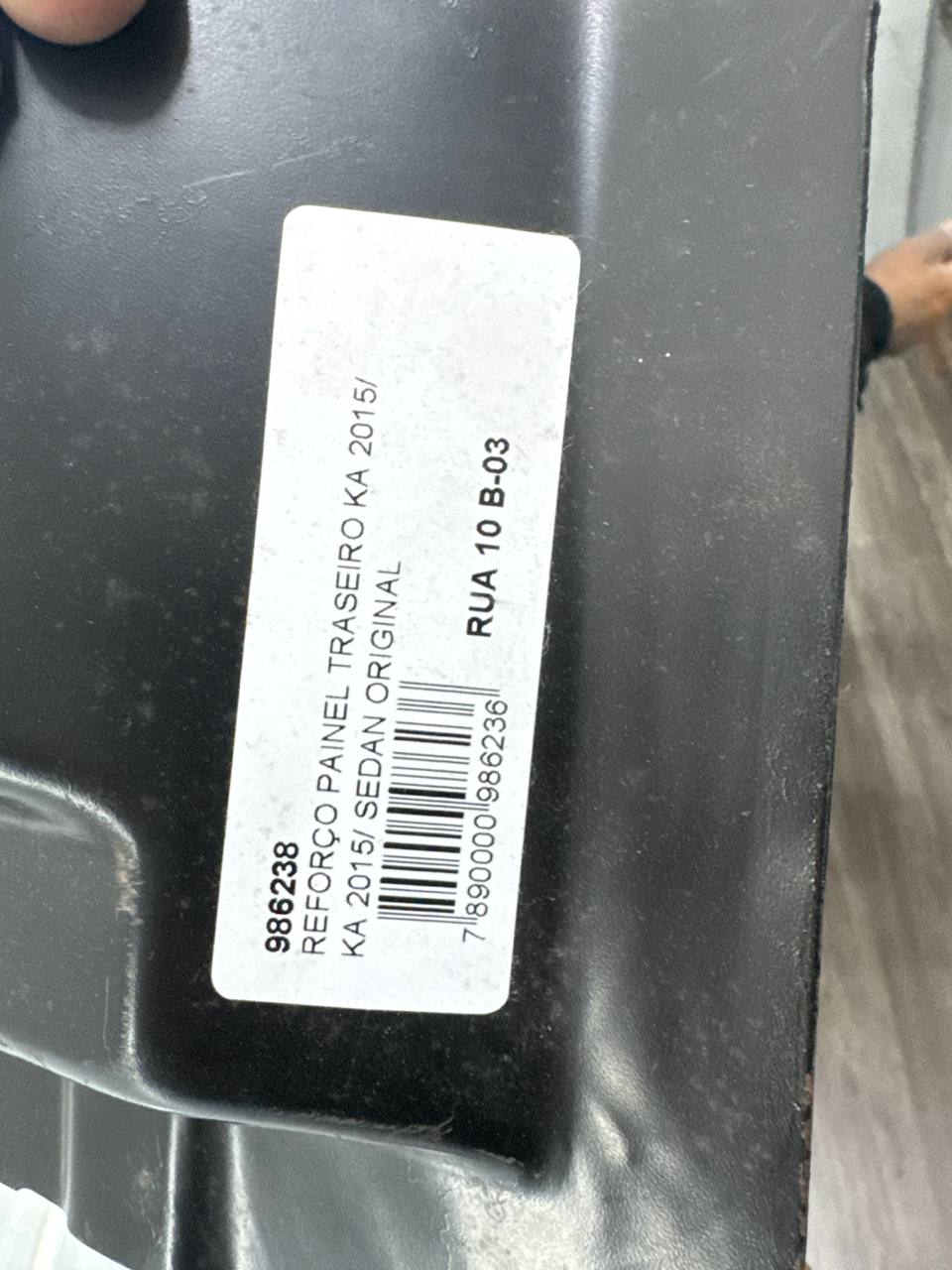 Reforço Painel Tras Ford Ka / Ka Sedan 2015/2023