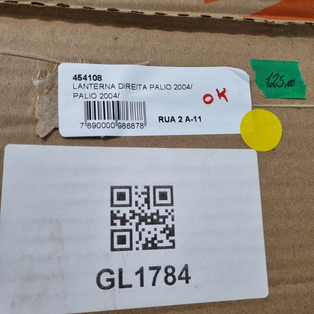 Lanterna Tras Dir Fiat Palio 2004/2024