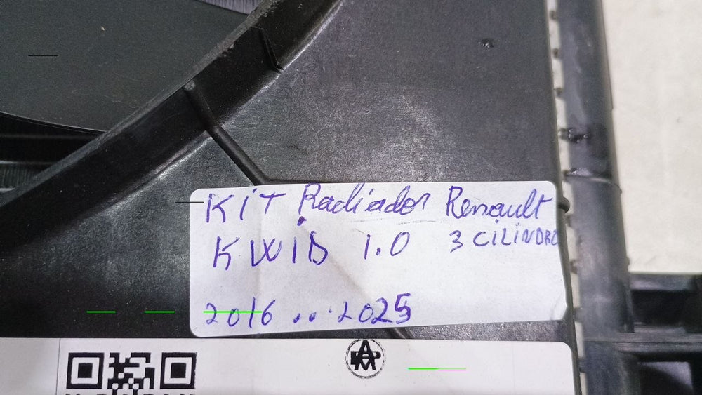Kit Radiador Diant Renault Kwid 2016/2025