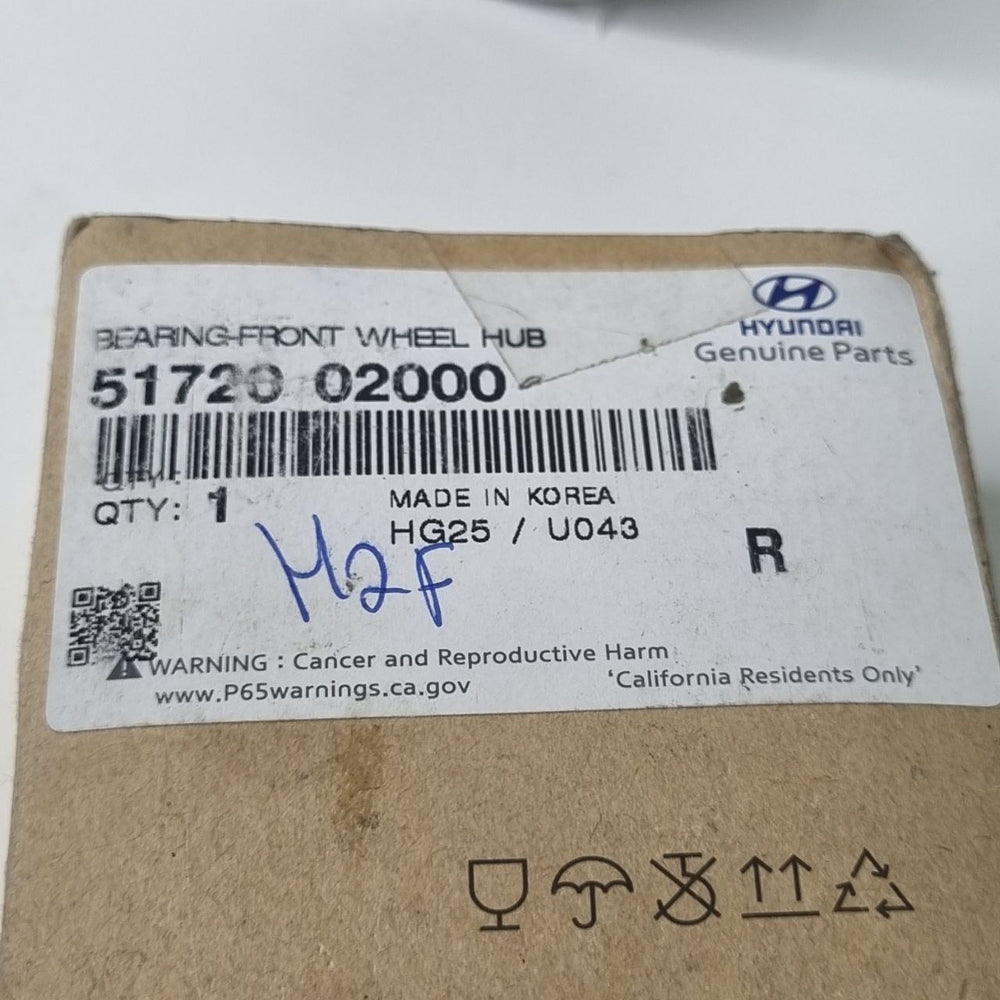 Rolamento Cubo Roda Dianteiro Hyundai HB20 2013/2019 Novo
