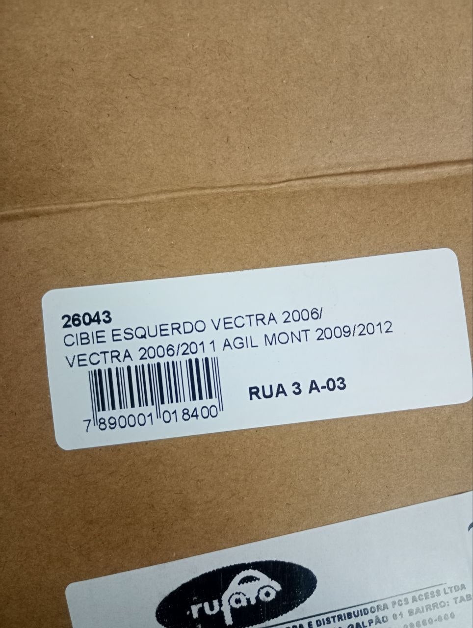 Farol de milha esq vectra 2006 a 2012