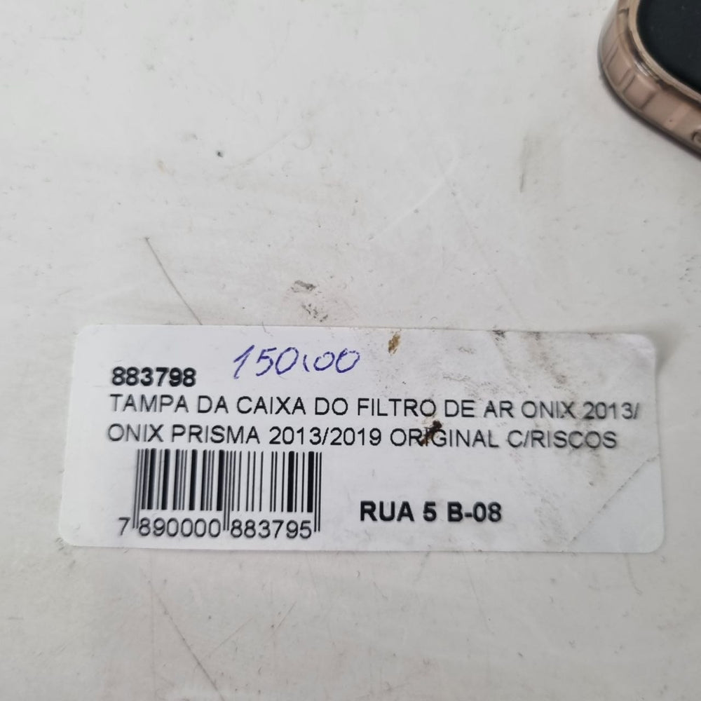 Tampa Caixa Filtro de Ar Chevrolet Onix/Prisma 2013/2019 Usado