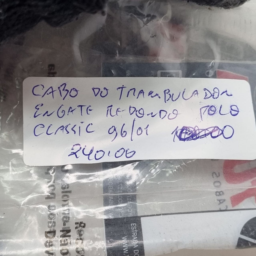 Cabo Trocador Marcha Engate Redondo VW Polo Classic 1996/2001 Novo