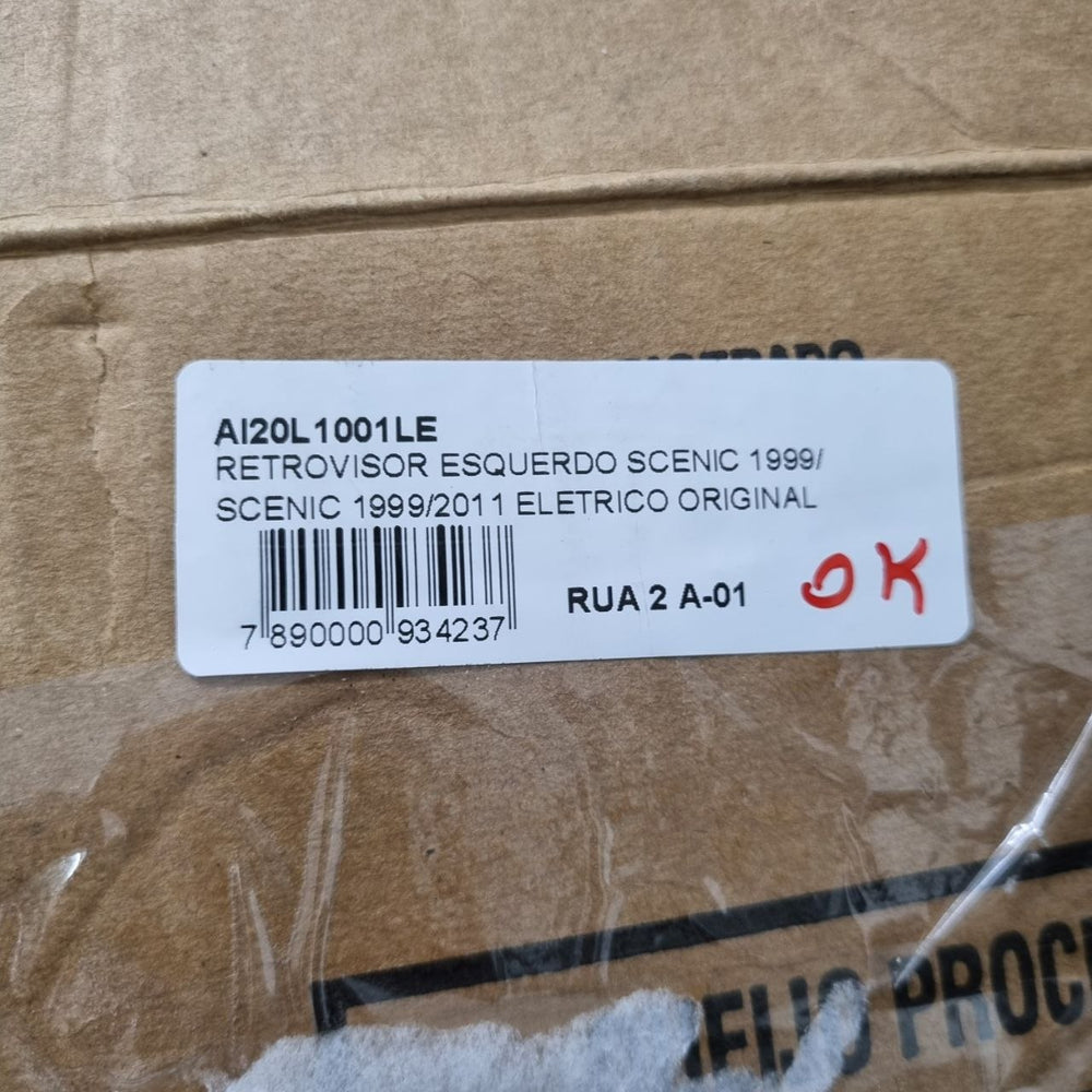 Retrovisor Esquerdo Renault Scenic 1999/2011