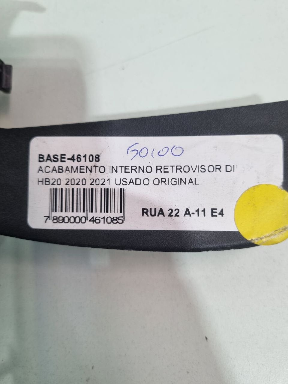 Acabamento Interno Retrovisor Dir Hyundai HB20 2020/2021