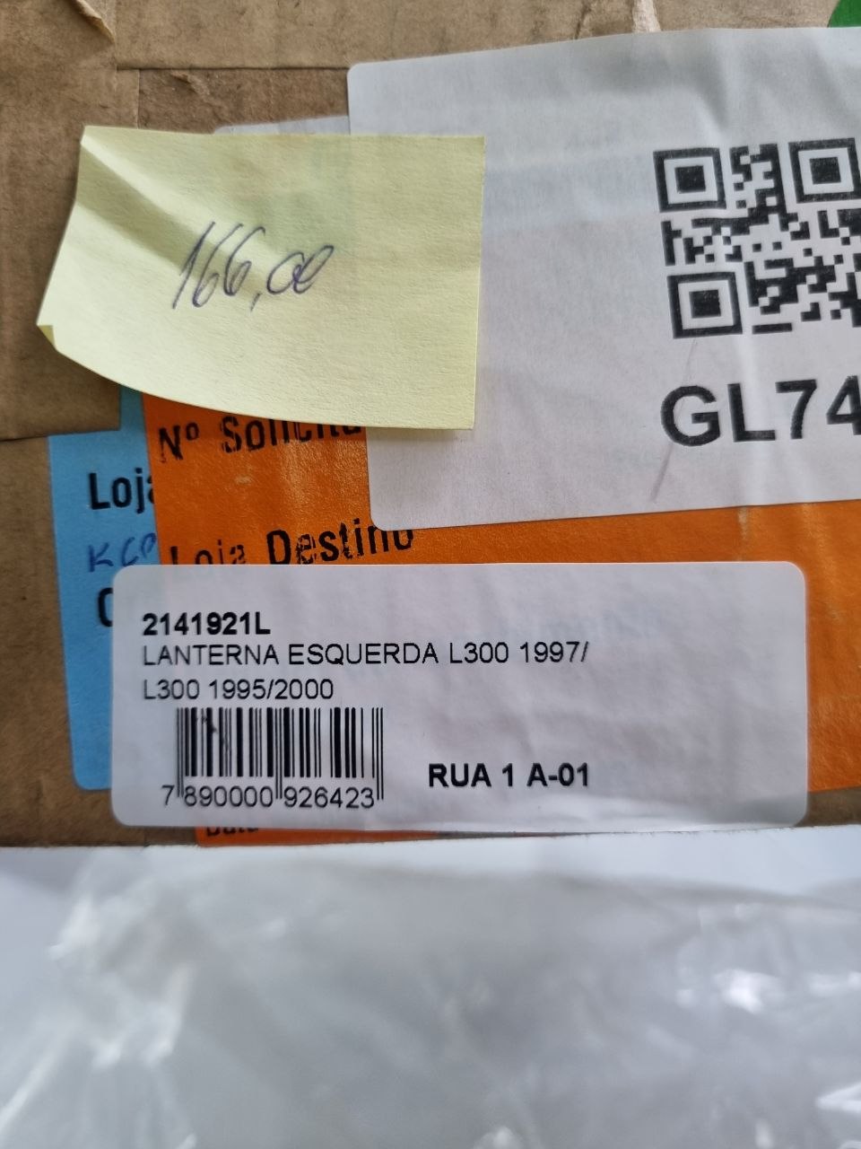 Lanterna Tras Esq Mitsubishi L300 1995/2000
