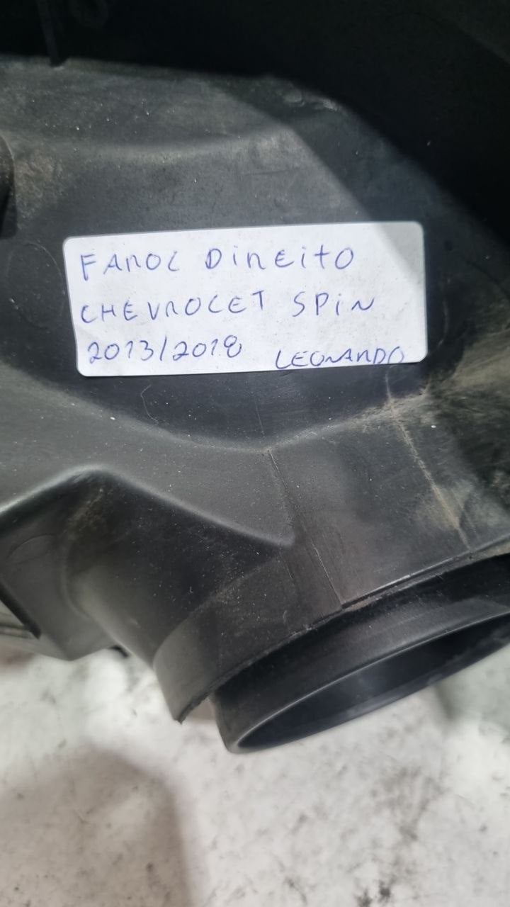 Farol Diant Dir Chevrolet Spin 2013/2019