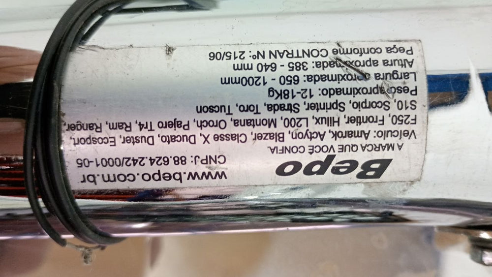 Para-choque Dianteiro Bepo Universal Múltiplos Modelos Usado