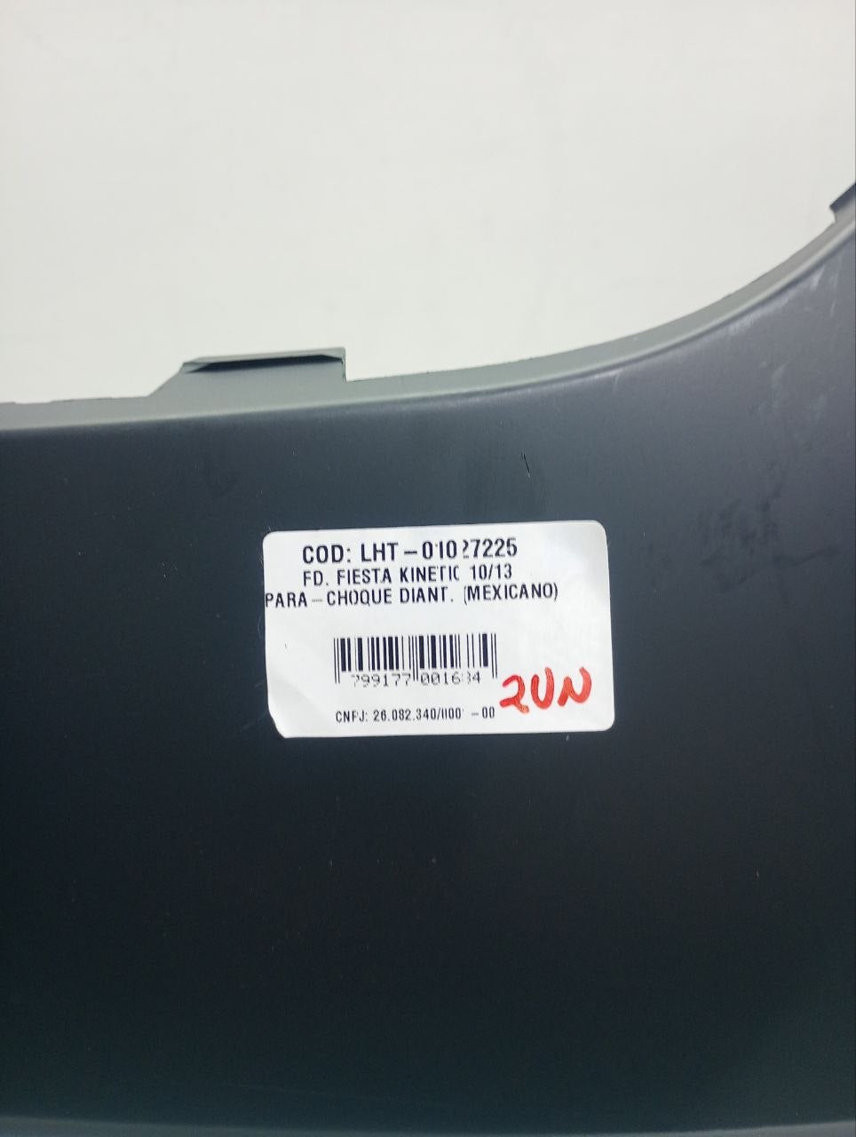 Para-choque Diant Ford Fiesta Kinetic 2010/2013