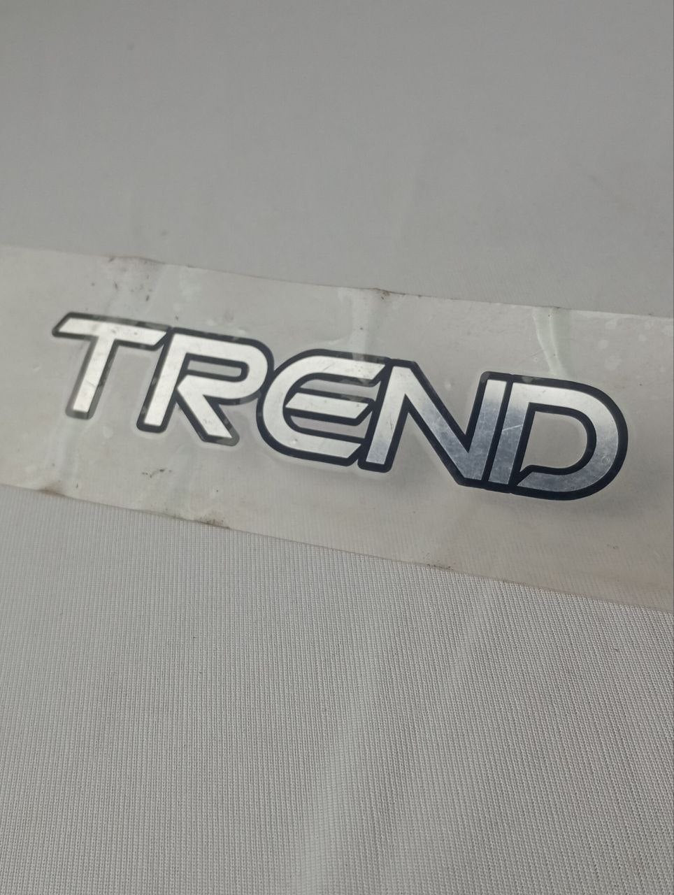 Emblema Letreiro TREND Volkswagen Gol Fox Voyage Saveiro Novo