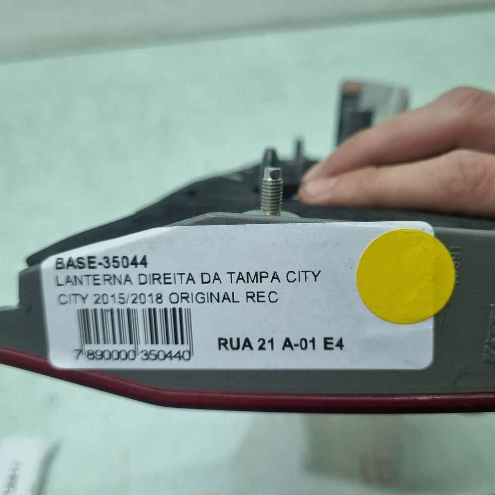 Lanterna Tras Dir Tampa Honda City 2015/2018