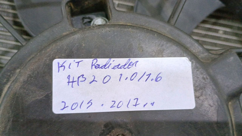 Kit Radiador Diant Hyundai HB20 2015/2017
