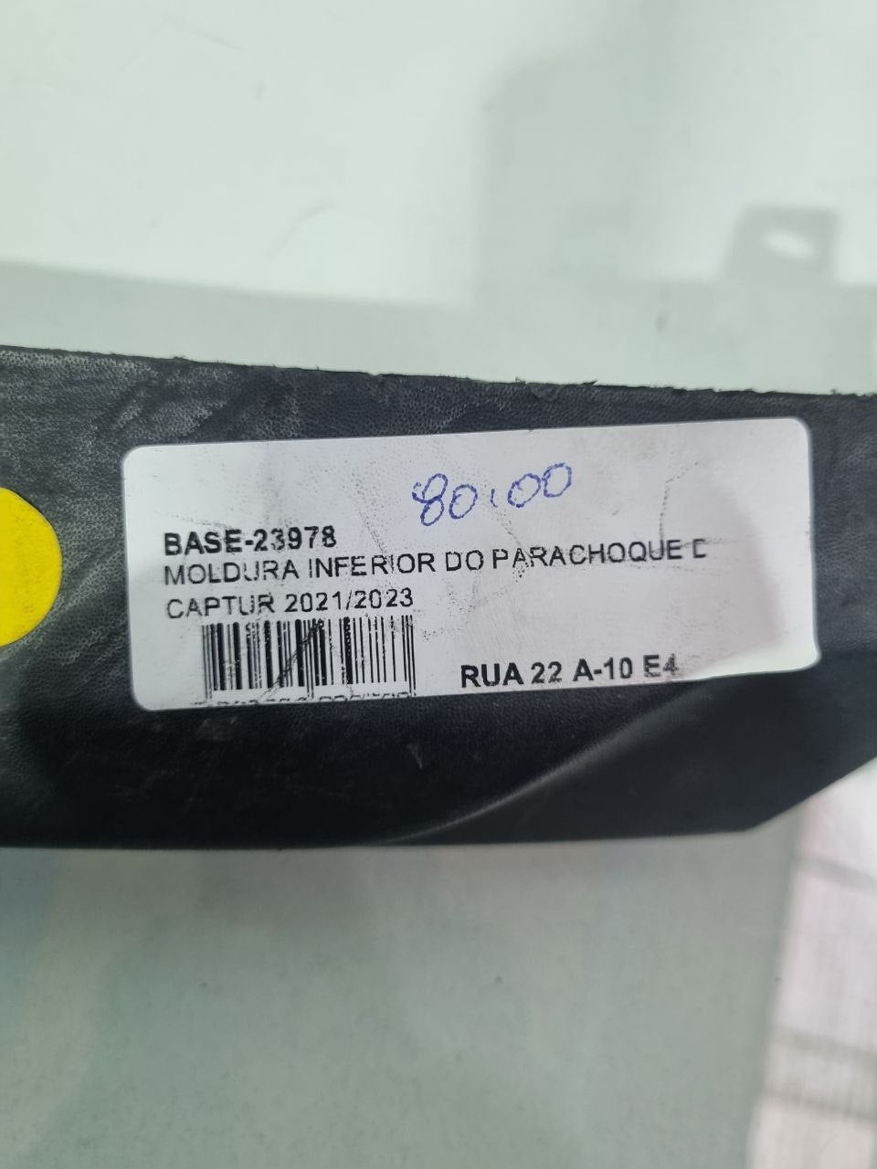 Moldura Inferior Parachoque Dianteiro Renault Captur 2021/2023 Usado