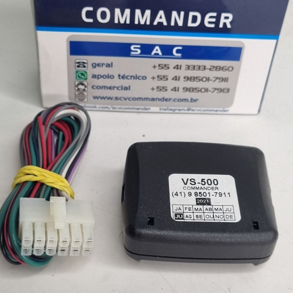 Central Vidro Elétrico Commander VS-500 Universal Nova