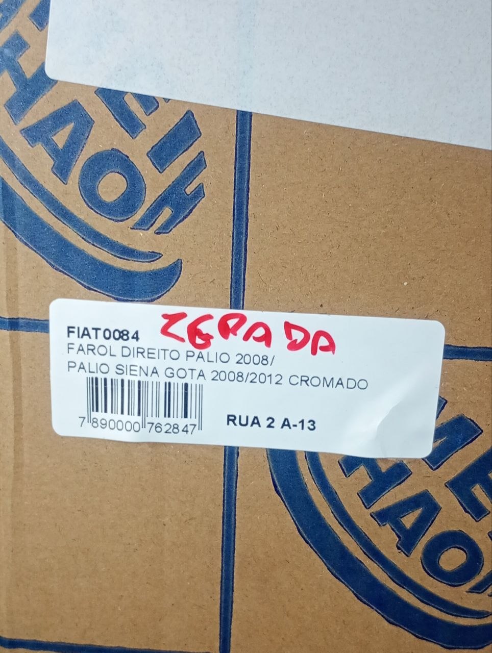 Farol Diant Dir Fiat Palio / Siena 2008/2012