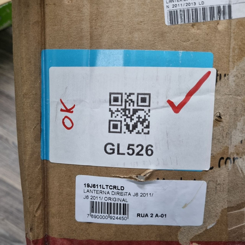 Lanterna Tras Dir Chery J6 2011/2013
