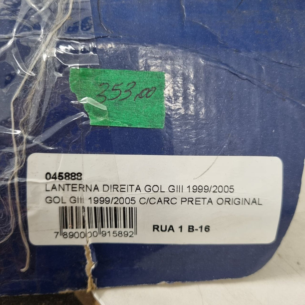 Lanterna Tras Dir Volkswagen Gol G3 1999/2005