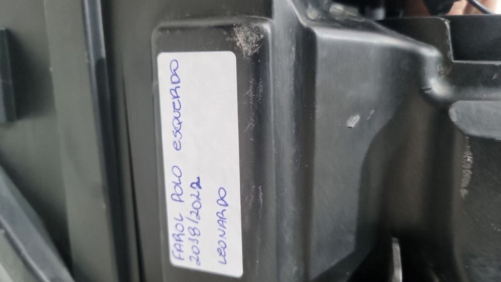 Farol Diant Esq Volkswagen Polo 2018/2022