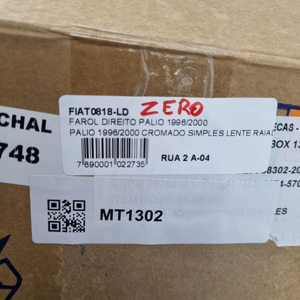 Farol Diant Dir Fiat Palio 1996/2000
