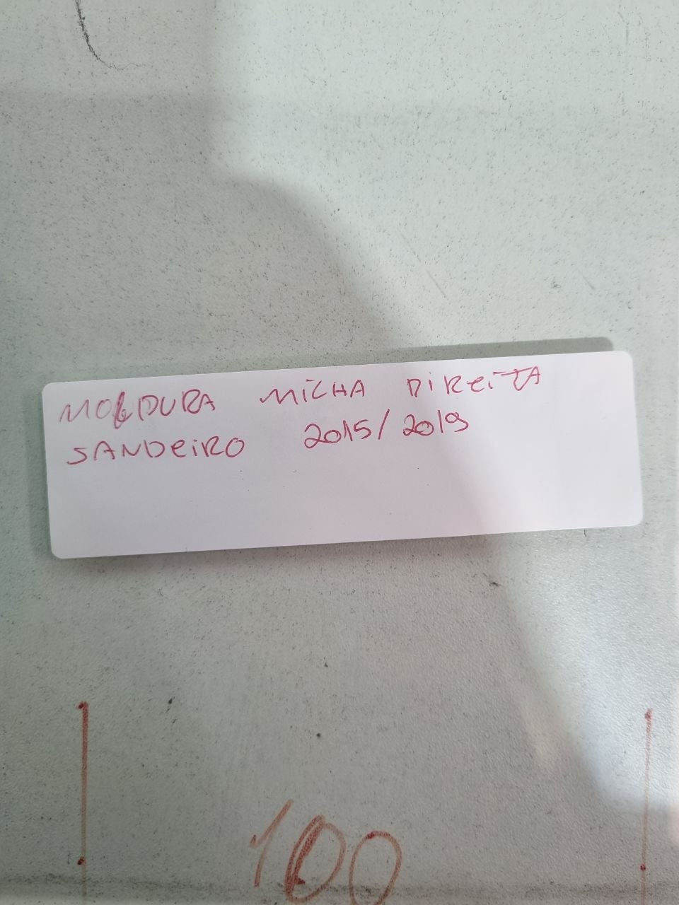 Moldura Milha Diant Dir Renault Sandero 2015/2019