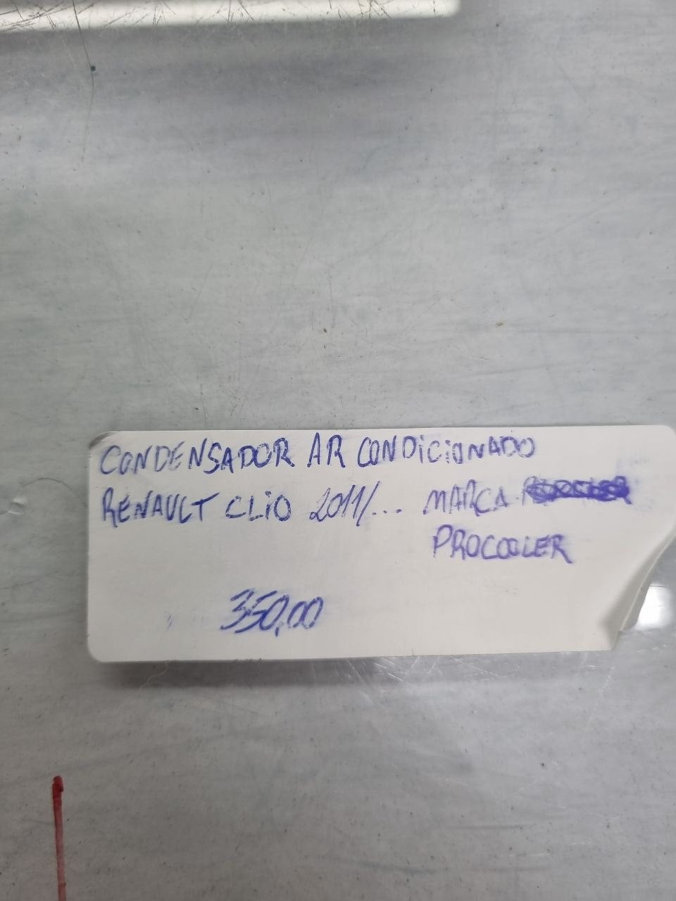 Condensador Ar Condicionado Renault Clio 2011/...