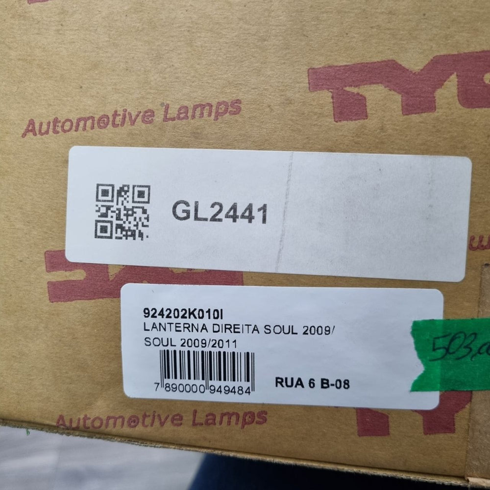 Lanterna Tras Dir Kia Soul 2009/2011