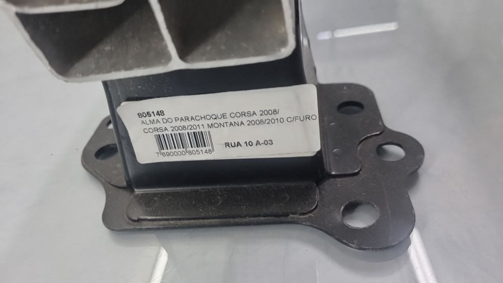 Alma do Para-choque dianteiro com airbag Chevrolet Meriva 2010 a 2013