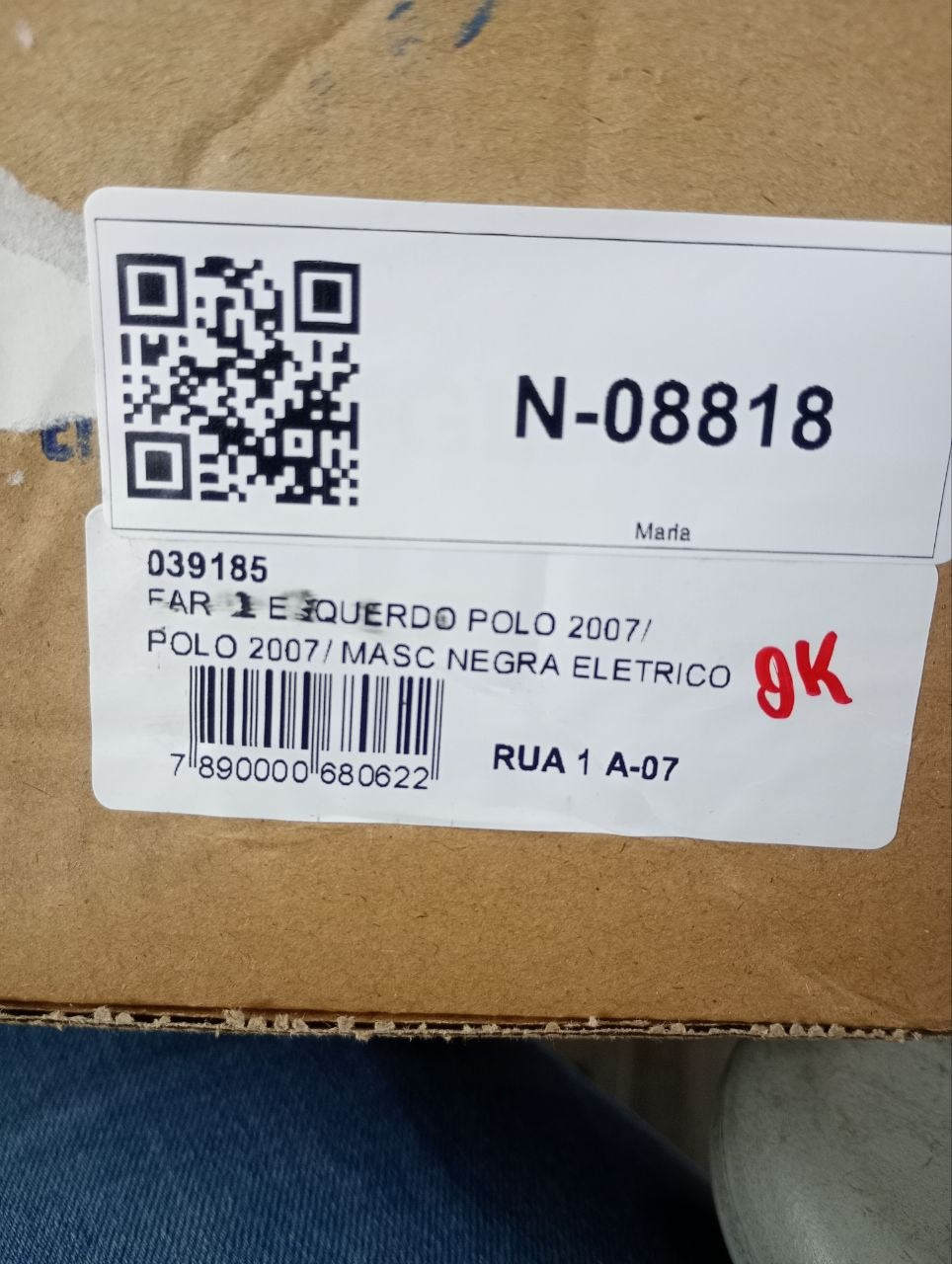 Farol Diant Esq Volkswagen Polo 2007/