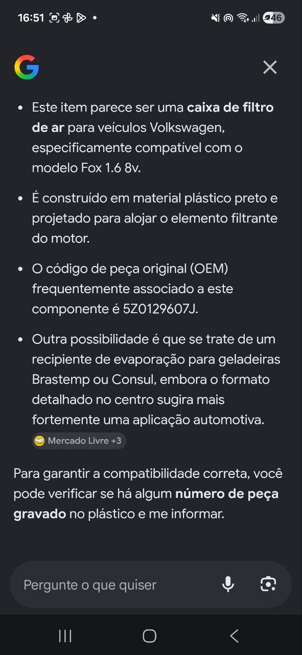 Caixa Filtro de Ar Honda Fit City HR-V 2015/2023