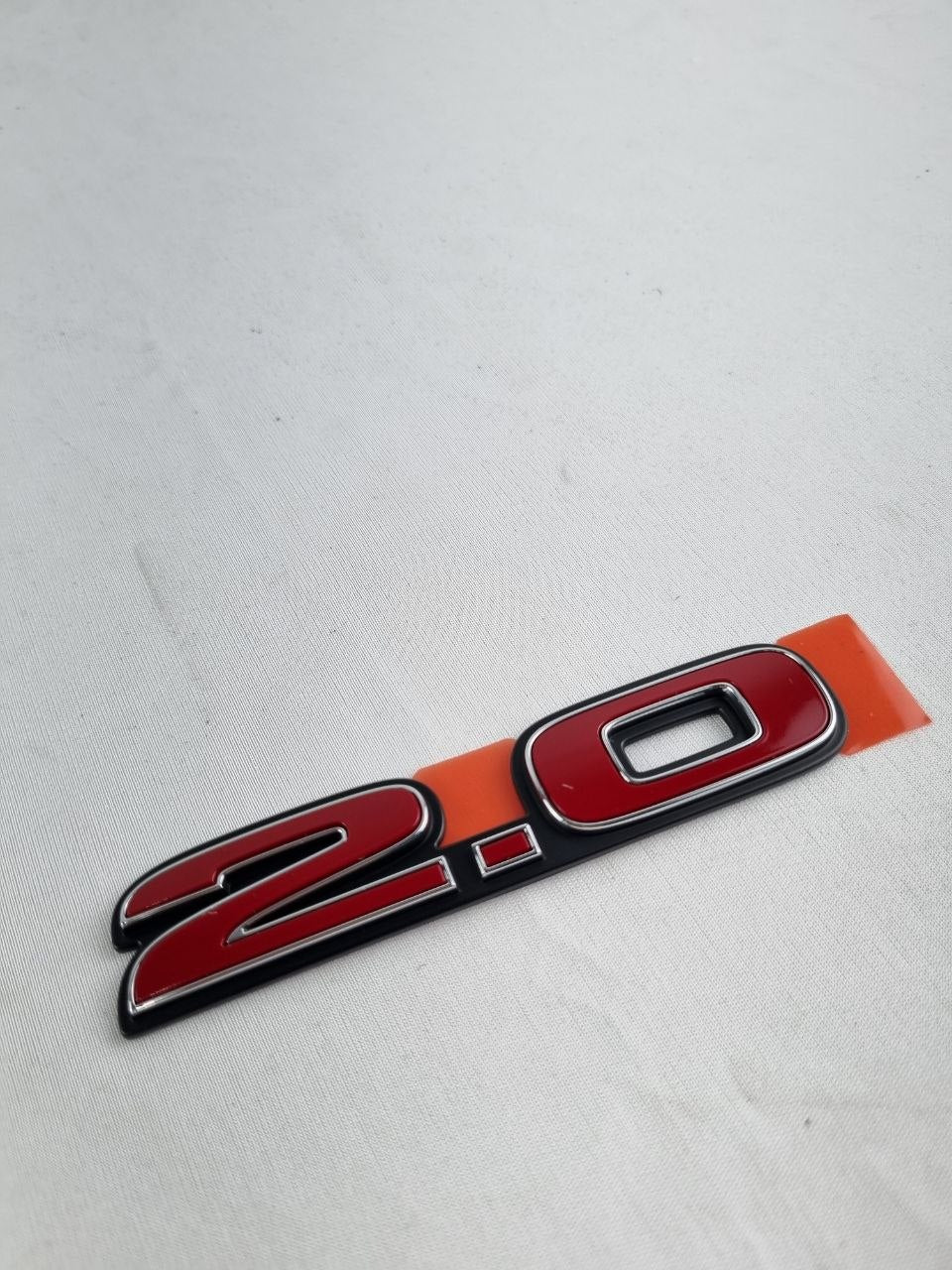Emblema 2.0 Traseiro Honda Civic 2012/2016 Novo