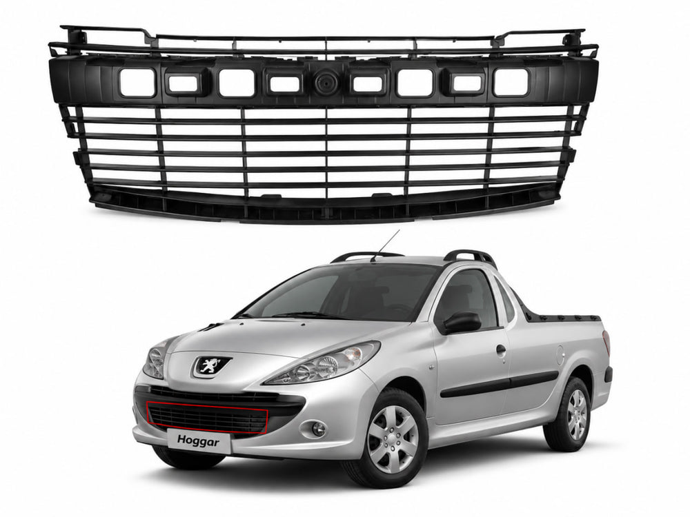 Grade Central Inf Peugeot 207 Hoggar 2008/2015 Nova