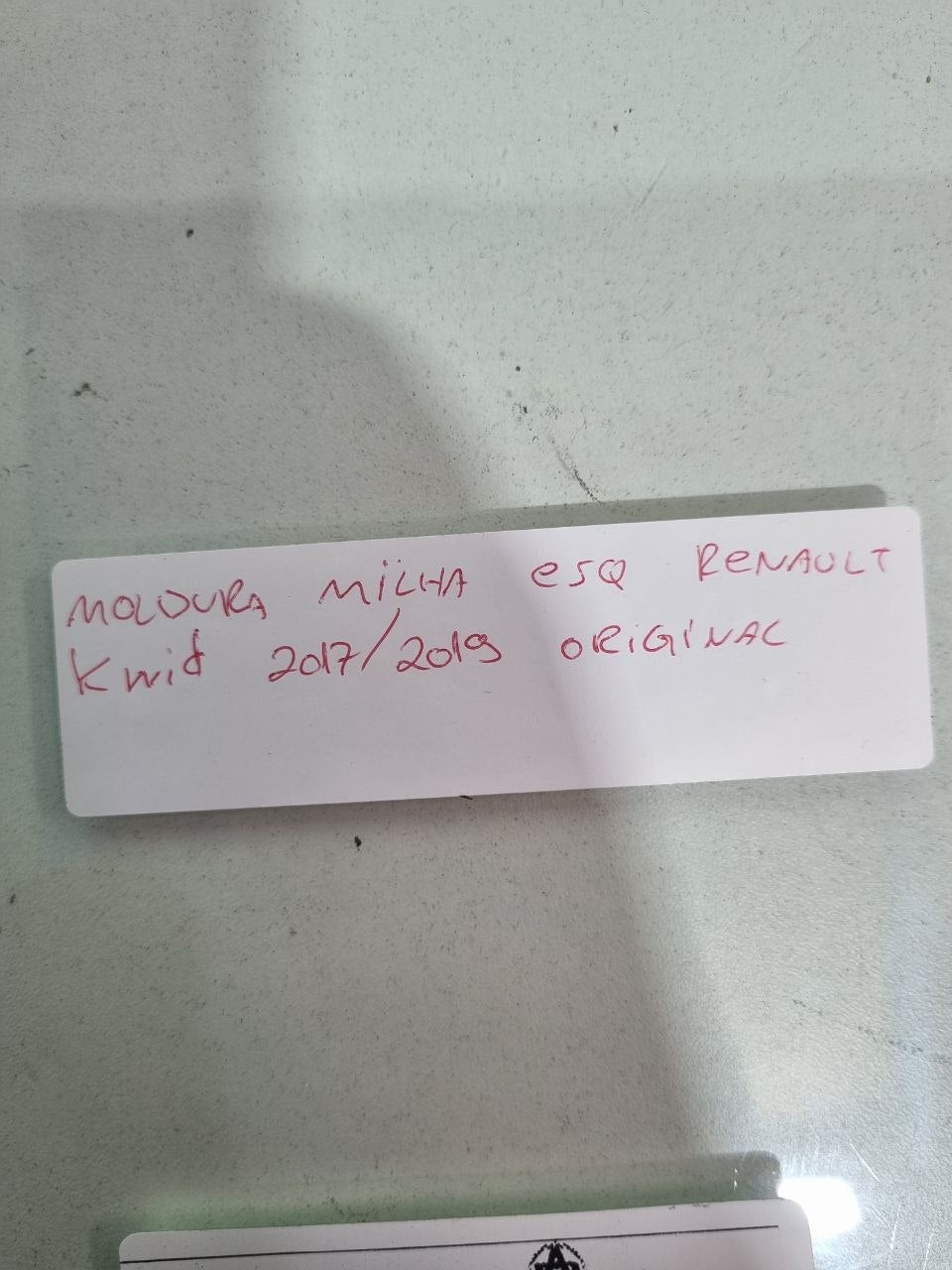 Moldura Milha Diant Esq Renault Kwid 2017/2019