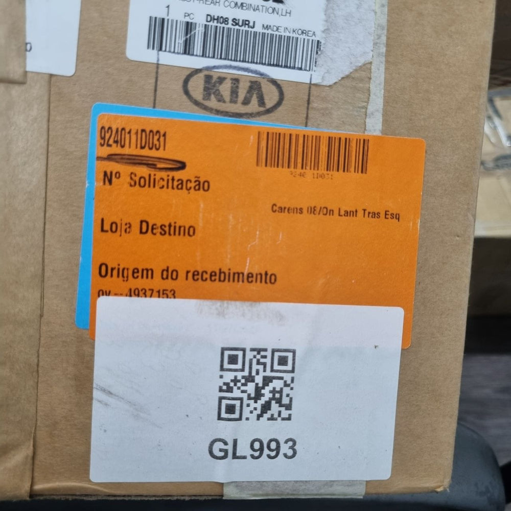 Lanterna Tras Esq Kia Carens 2006/2012