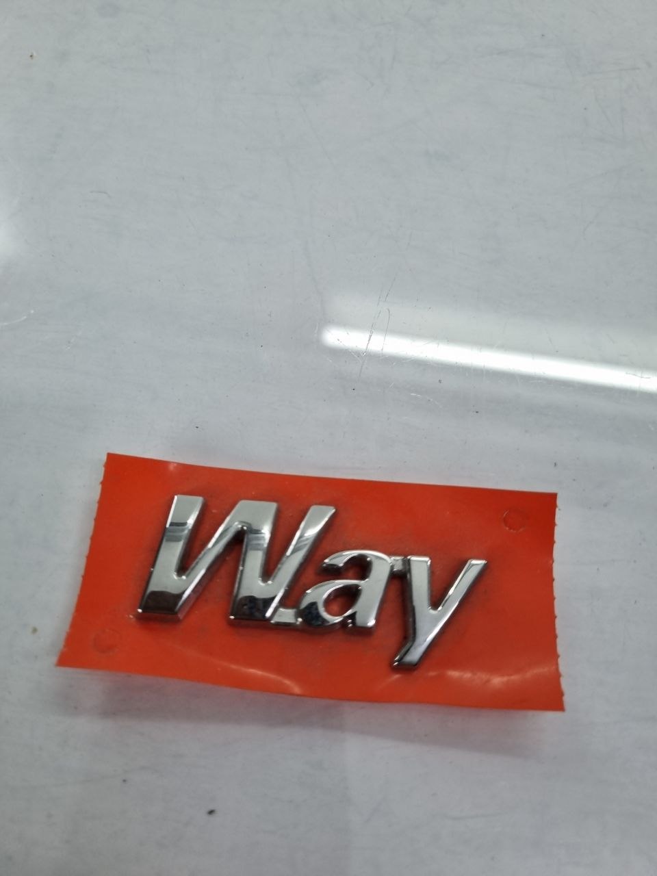 Emblema Way Fiat Uno 2004/2013 Novo