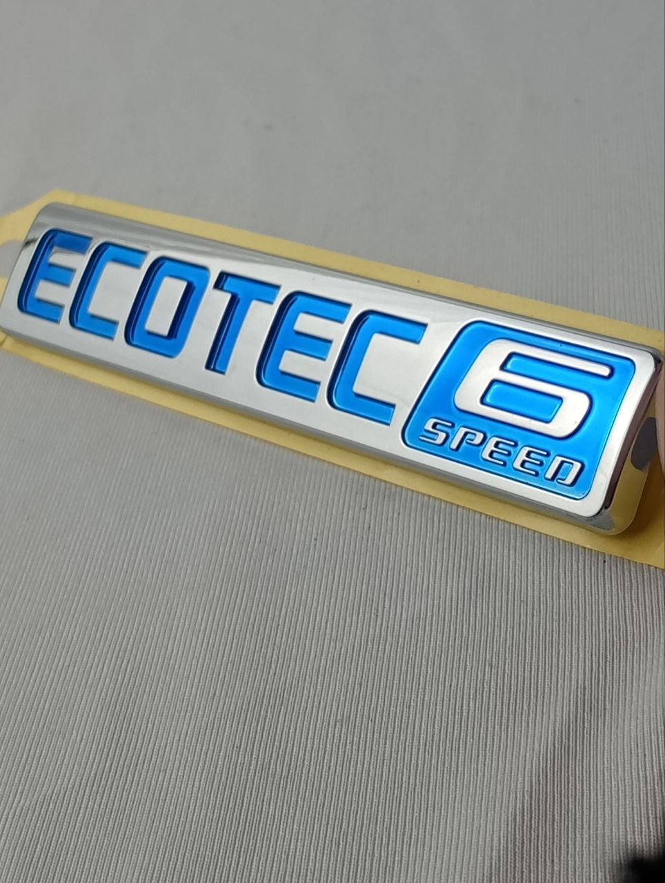 Emblema Ecotec 6 Speed Chevrolet Cruze Sonic Tracker 2012/2020 Novo
