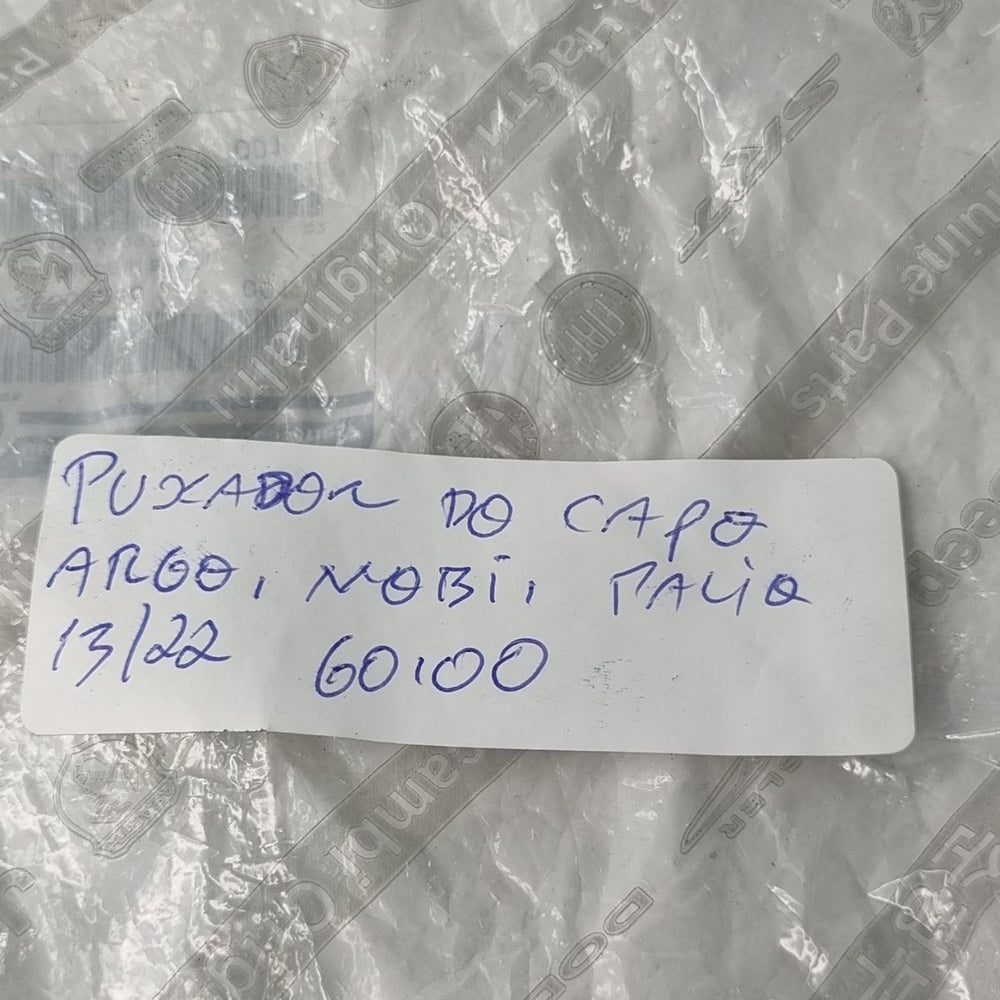 Puxador Cabo Capô Fiat Argo Mobi Palio 2013/2022 Novo
