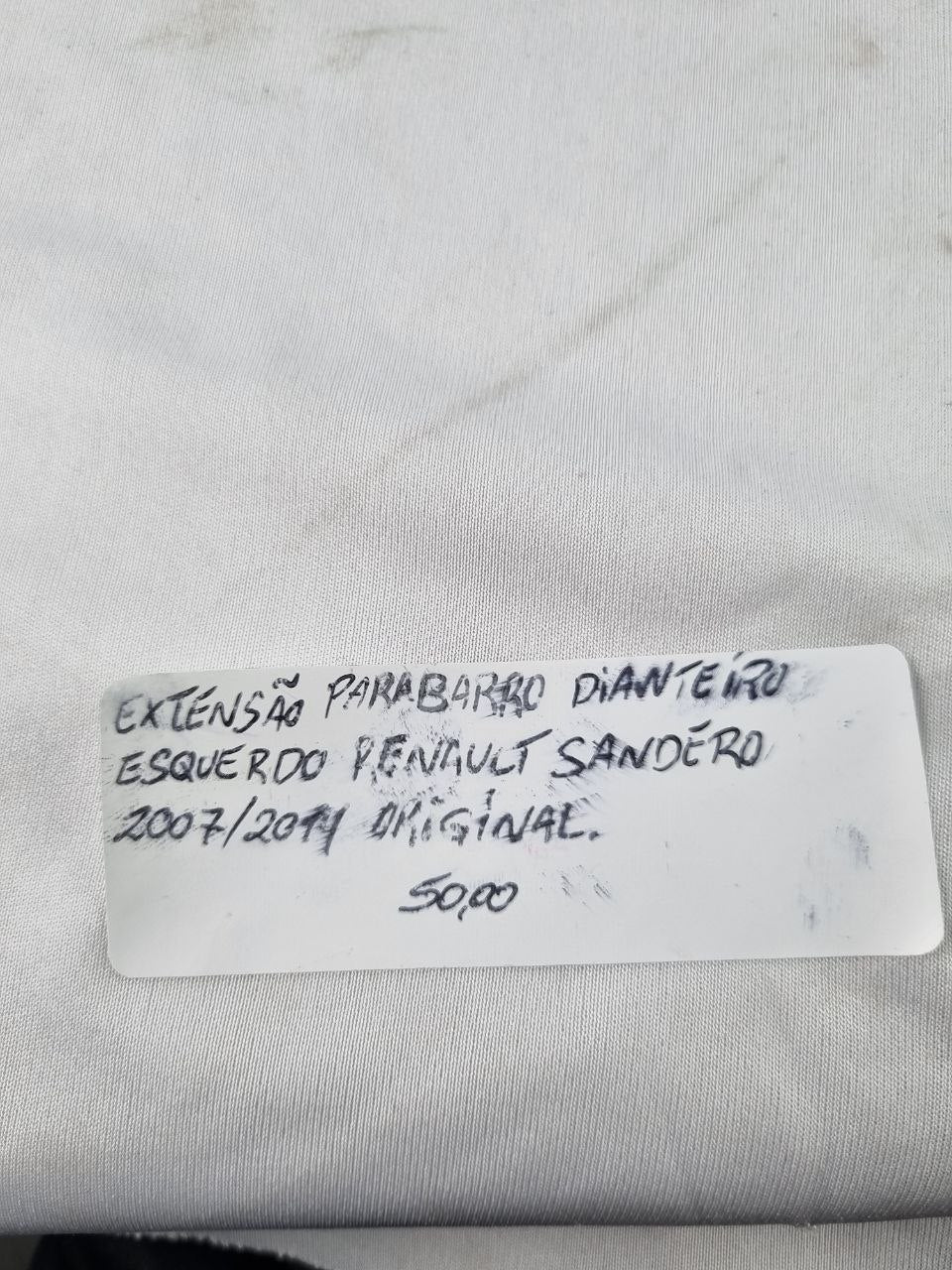 Extensão Parabarro Diant Esq Renault Sandero 2007/2014