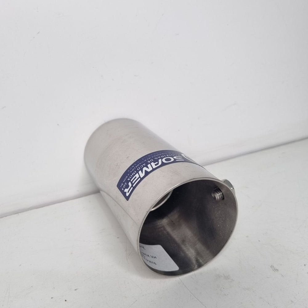 Ponteira Escapamento Redonda Universal Soamer Aço Inox 304 Nova