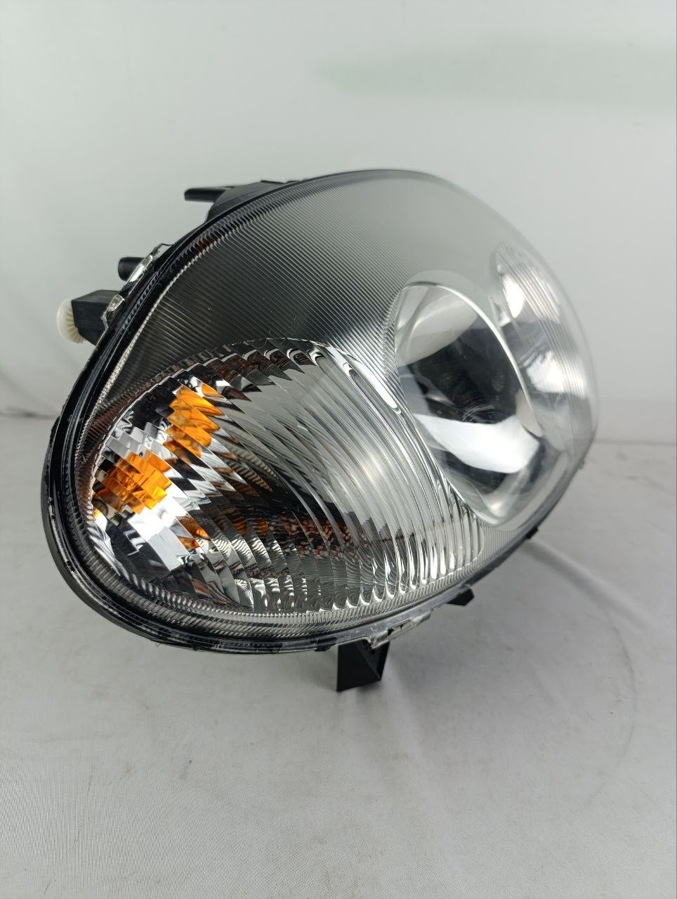 Farol Direito Renault Clio 1999/2002 Foco Duplo Cromado