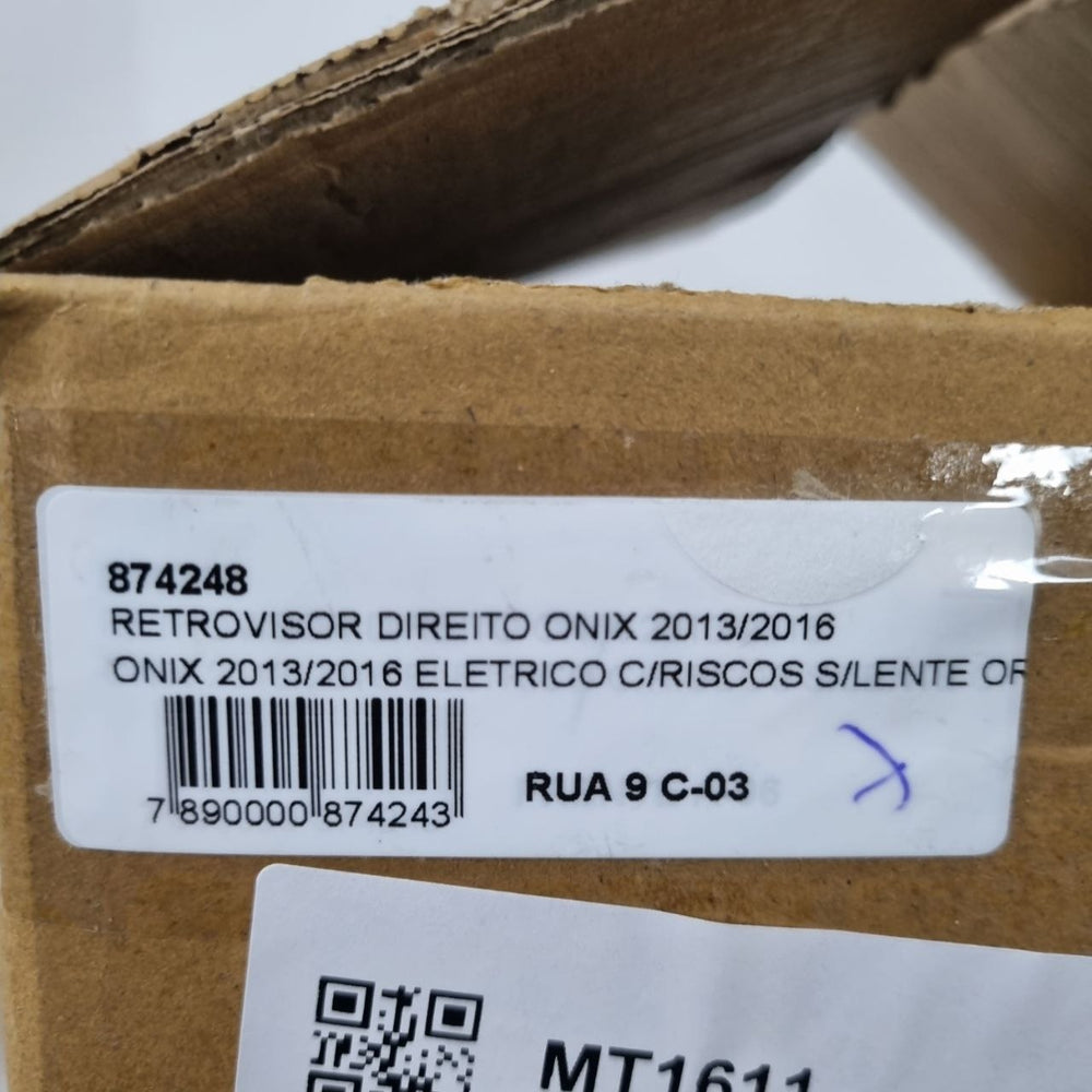 Retrovisor Externo Dir Chevrolet Onix 2013/2016