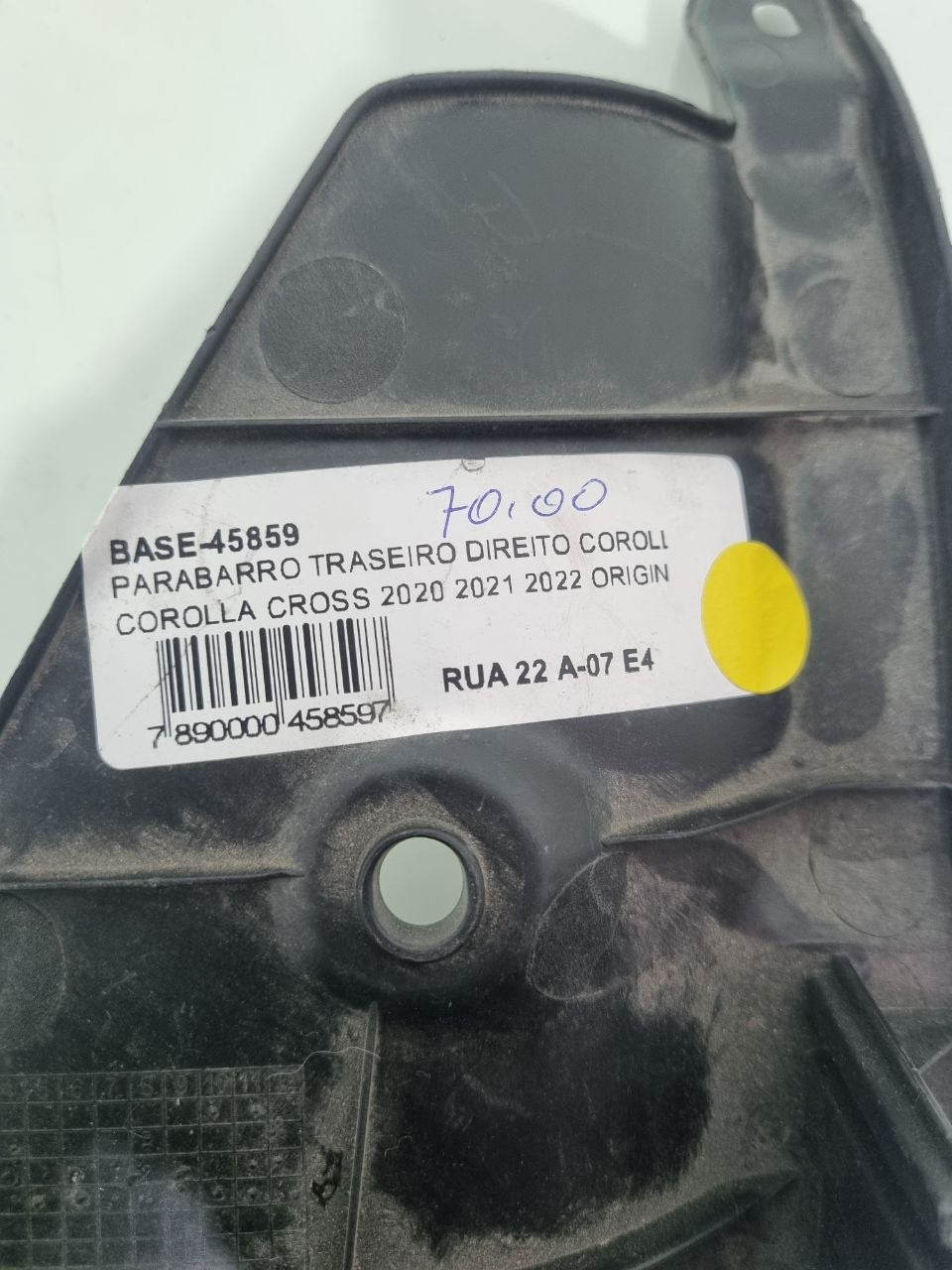 Parabarro Traseiro Direito Toyota Corolla Cross 2020/2022 Usado