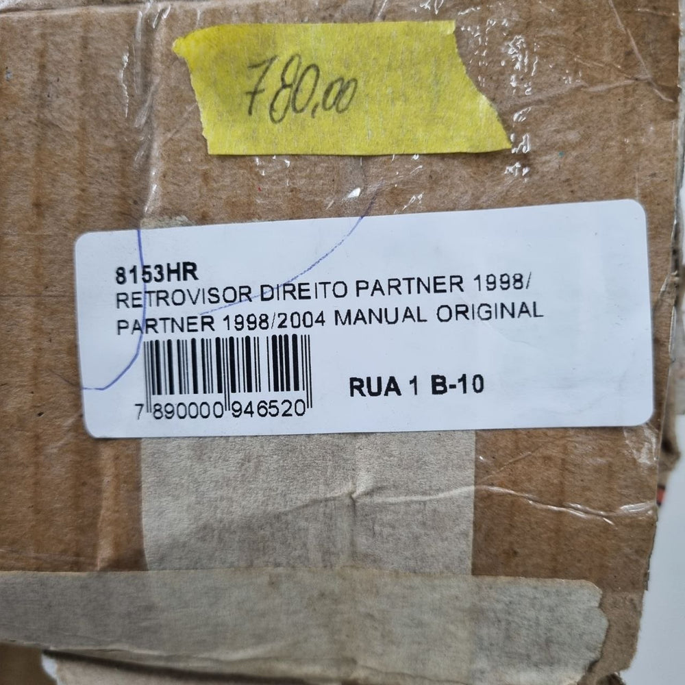 Retrovisor Externo Dir Peugeot Partner 1998/2004