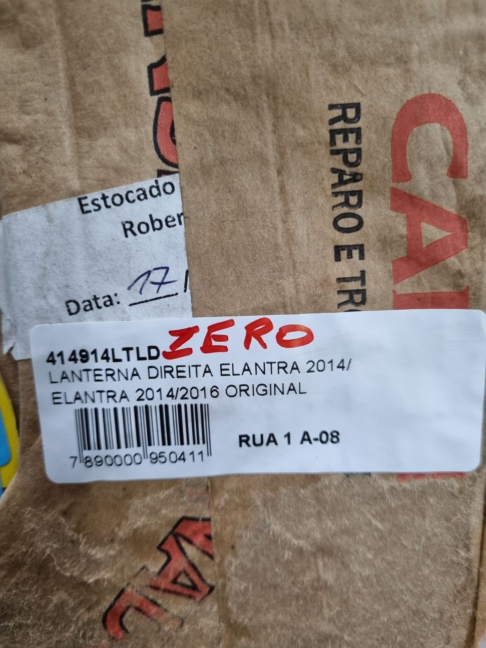 Lanterna Tras Dir Hyundai Elantra 2014/2016