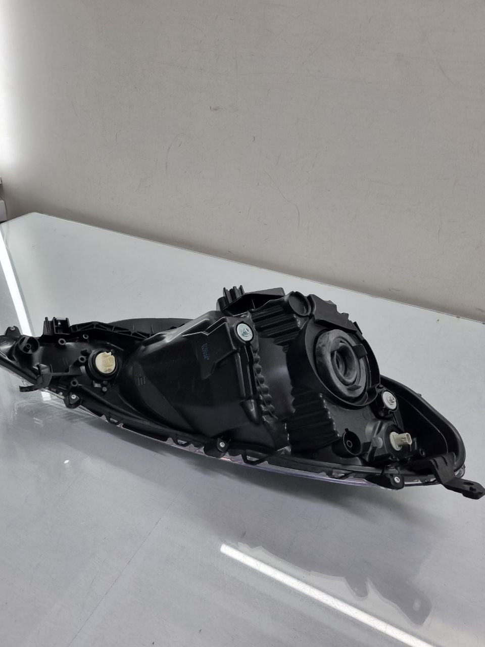 Farol lado esquerdo máscara negra honda fit 2013 a 2015