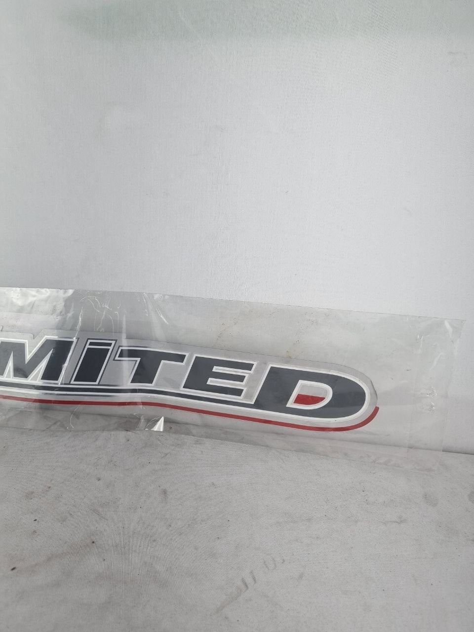 Emblema Adesivo Limited Ford Ranger 2010/2012 Novo