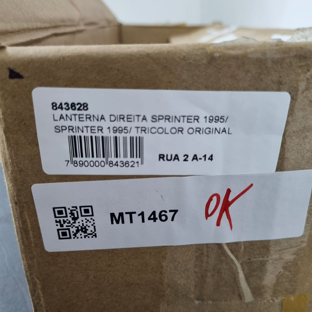Lanterna Tras Dir Mercedes-Benz Sprinter 1995/